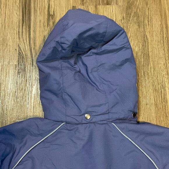 Pacific‎ Trail London Fog Fleece Lined Jacket Hooded Parka Coat Blue Size Large - Picture 10 of 13